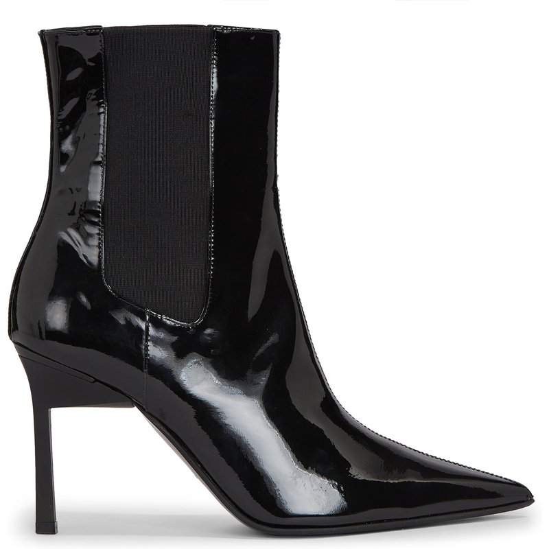 Stiefeletten Calvin Klein Geo Stiletto Chelsea Boot 90-Pat HW0HW01809 Schwarz