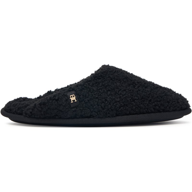 Hausschuhe Tommy Hilfiger Th House Shoes FW0FW09618 Schwarz