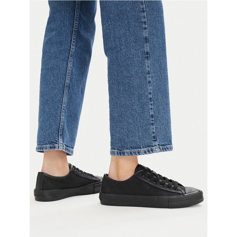 Sneakers aus Stoff Guess FLJCR2 FAL12 Schwarz