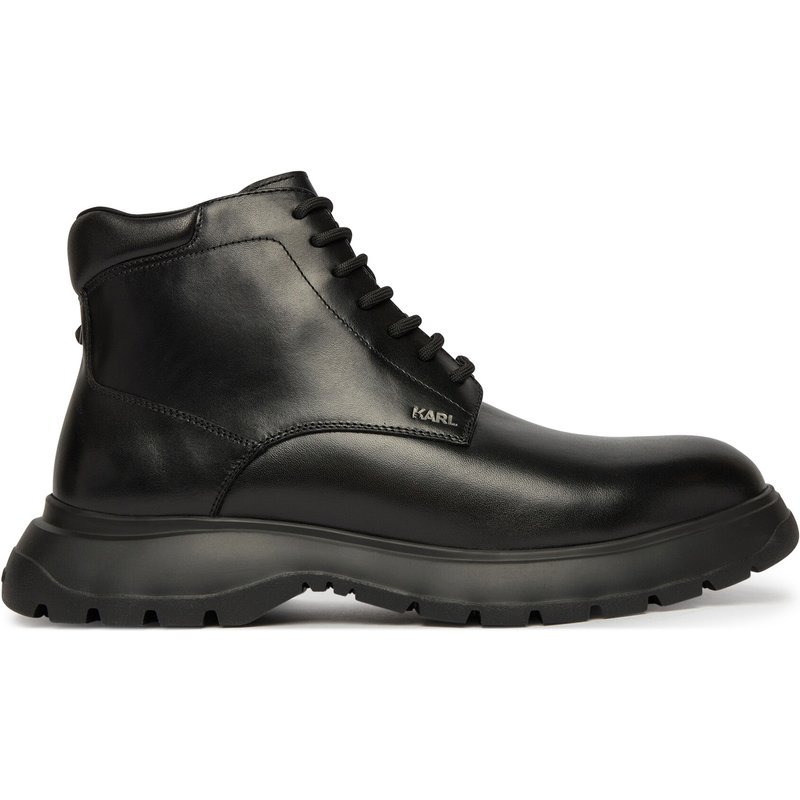Schnürschuhe KARL LAGERFELD Magnus KL10650 Schwarz