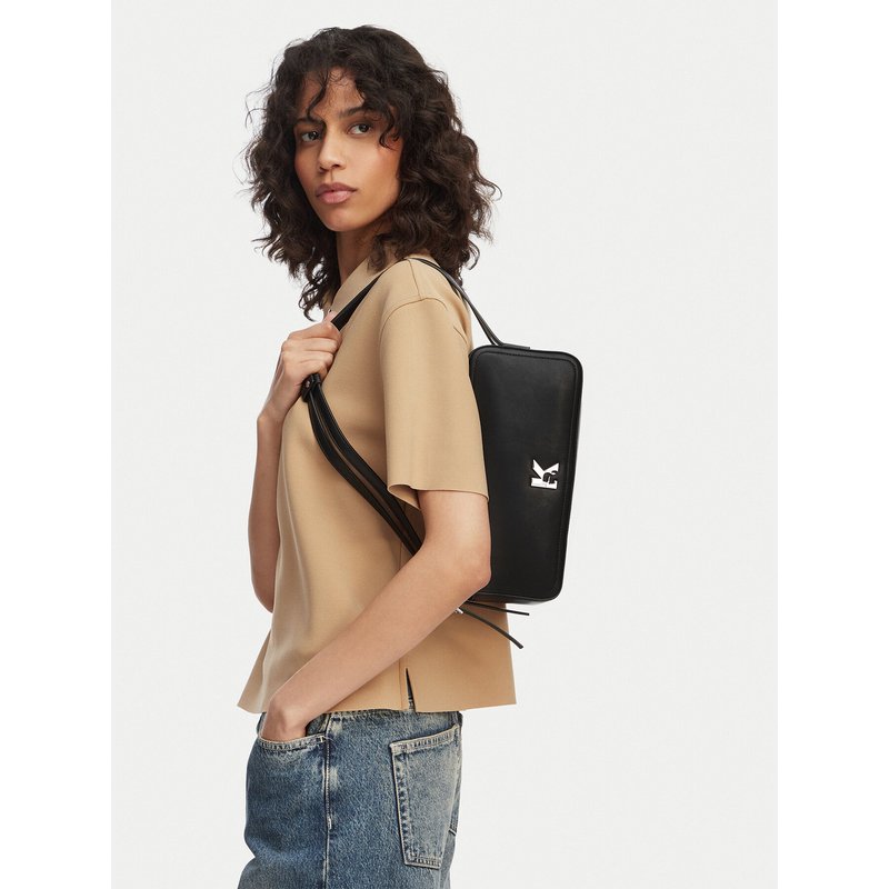 Handtasche Karl Lagerfeld Jeans B2W30127 Schwarz