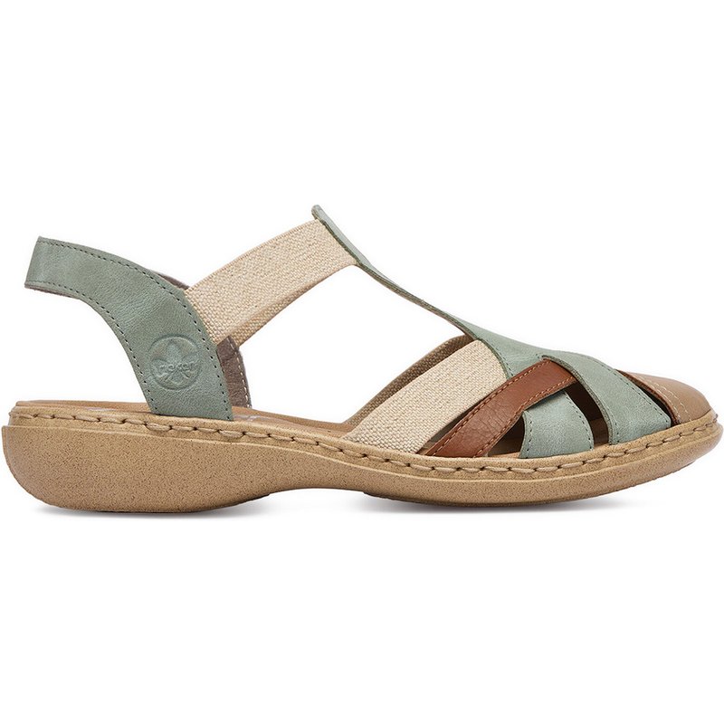 Sandalen Rieker CEO-61852-52 Grün