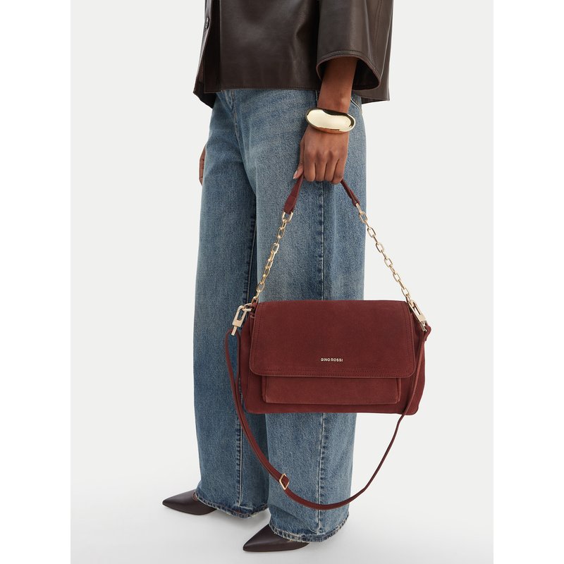 Handtasche GINO ROSSI EO-LA224-19145 Dunkelrot