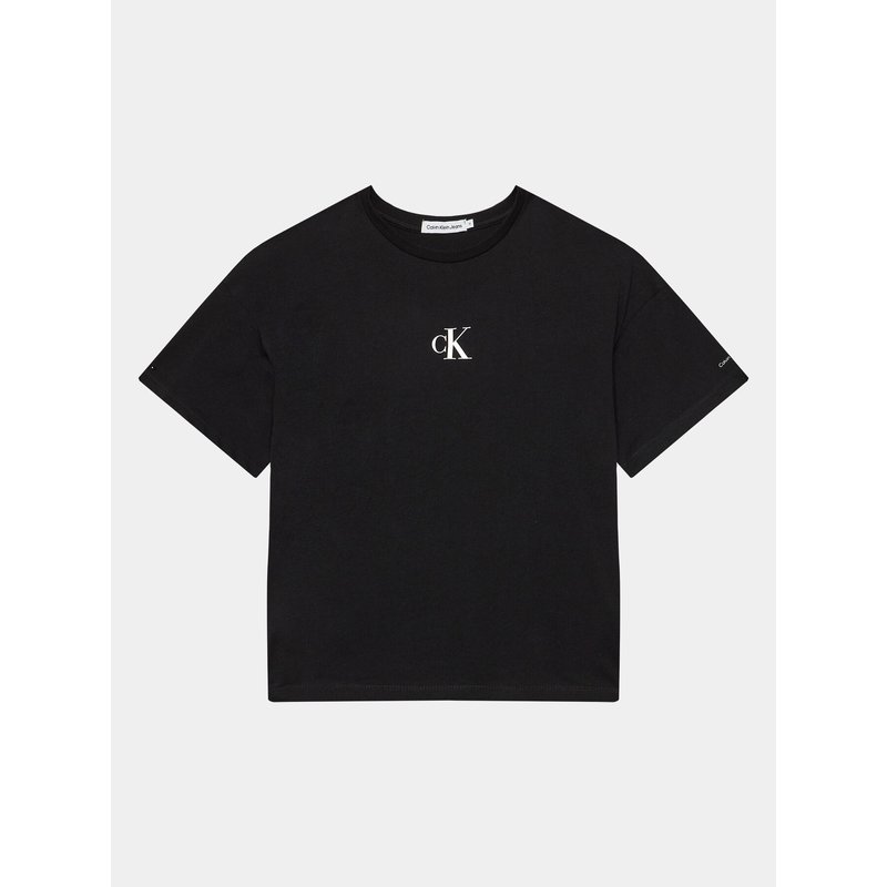 Calvin Klein Jeans T-Shirt IG0IG02136 Schwarz Boxy Fit