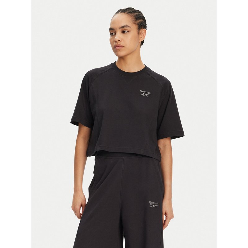 Reebok T-Shirt 100214092 139-18-00 Schwarz Regular Fit