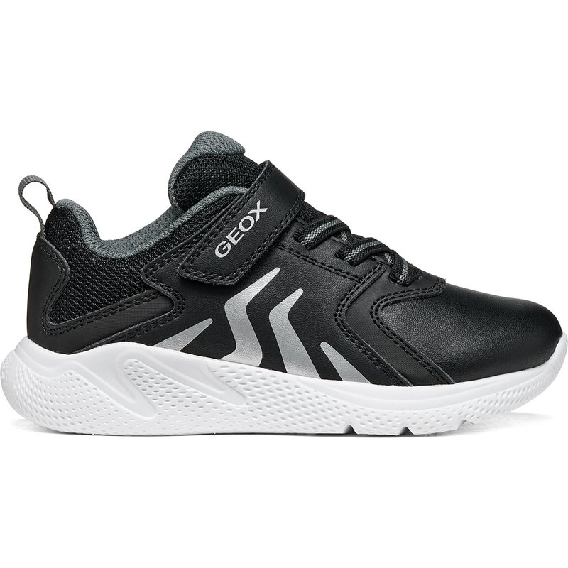 Sneakers Geox J Sprintye Boy J66GBE 0BC14 C9999 S Schwarz