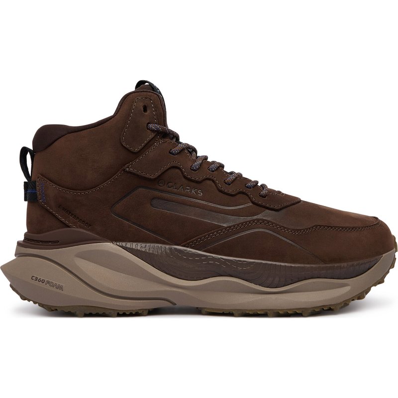 Trekkingschuhe Clarks Pace TrailHiWP 26320179 Braun