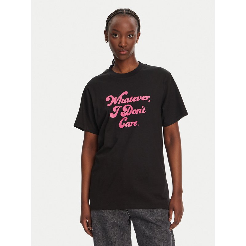 HUGO T-Shirt 50539107 Schwarz Regular Fit