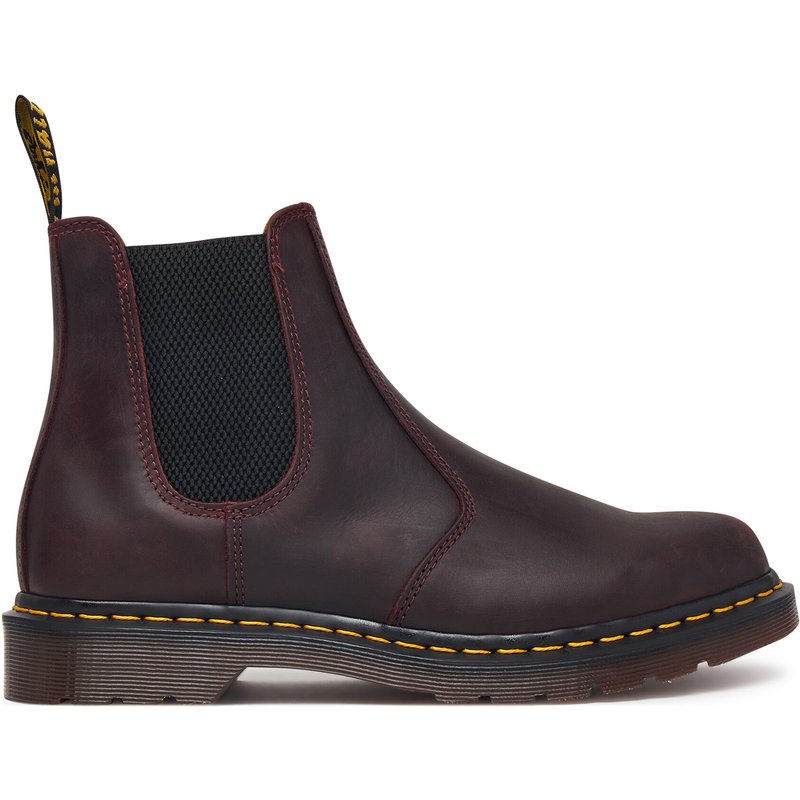 Klassische Stiefeletten Dr. Martens 2976 YS Crazy Horse DM27486600 Dunkelrot