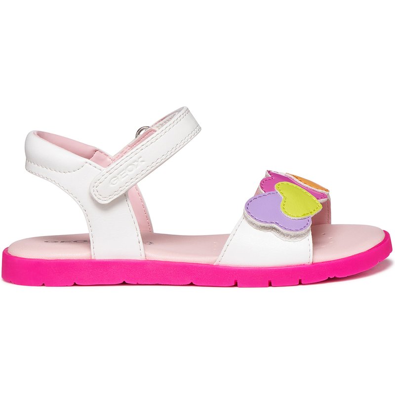 Sandalen Geox J Sandal Joyfoot Gir J65P1D 000BC C0653 M Weiß