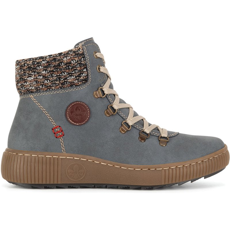 Schnürschuhe Rieker Z6648-14 Blau