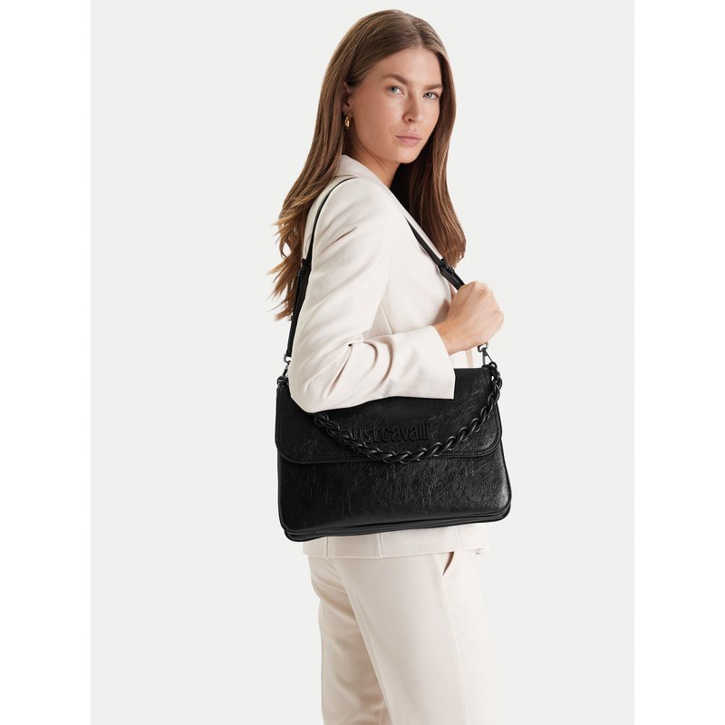 Handtasche Just Cavalli 80RA4BC3 ZSD86 Schwarz