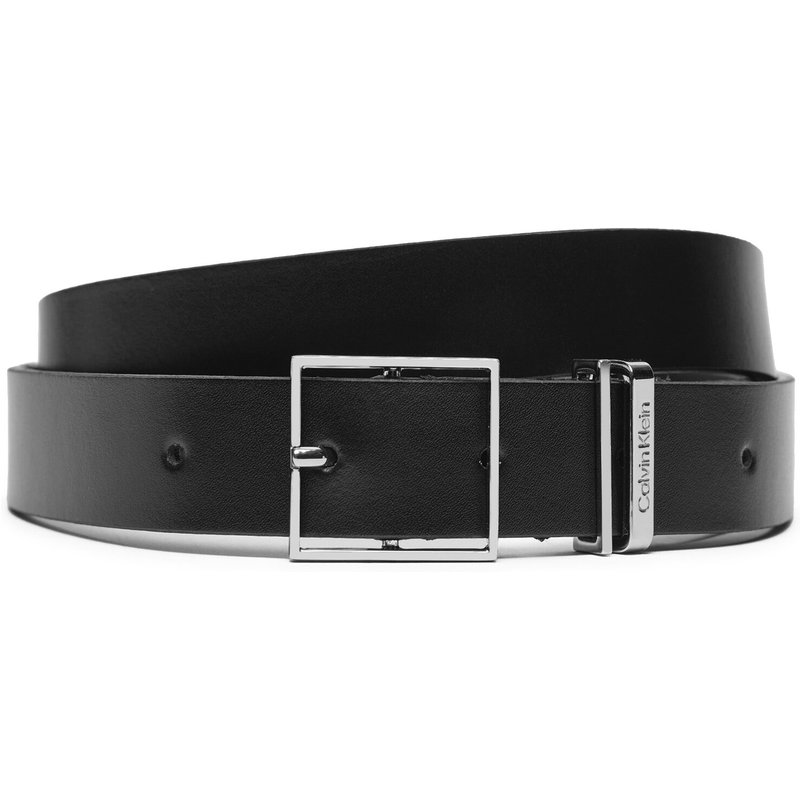 Damengürtel Calvin Klein Branded Loop Square Belt 2.5 K60K612866 Schwarz
