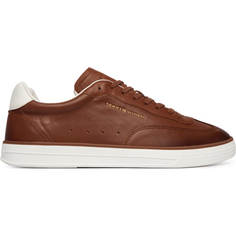 Sneakers Tommy Hilfiger Th Lo Lux 1A2 Cognac FM0FM05870 Braun