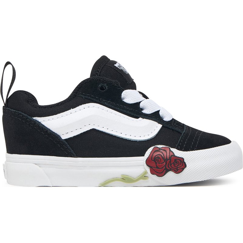 Sneakers aus Stoff Vans Knu Skool Elastic Lace Ro VN000Y1ZBA21 Schwarz