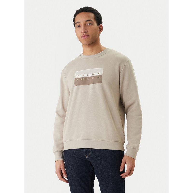 Jack & Jones Sweatshirt Fusion 12289807 Grau Relaxed Fit
