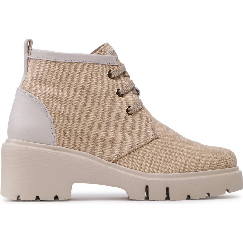 Schnürschuhe Unisa Jabel Ecl Beige
