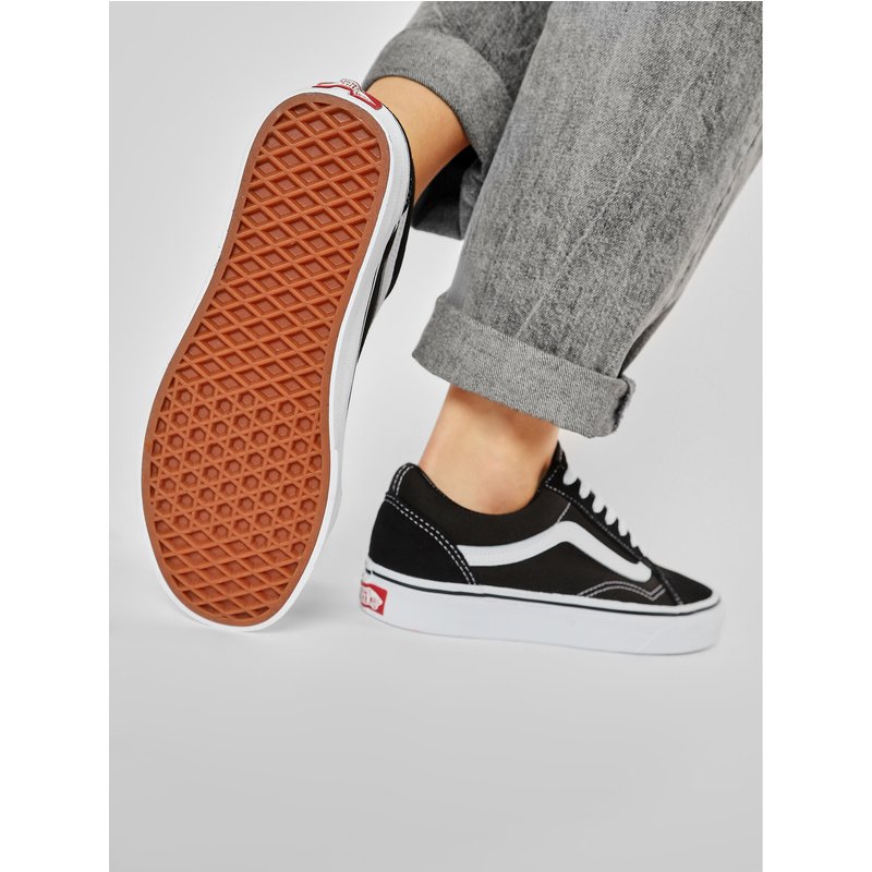 Sneakers aus Stoff Vans Old Skool VN000D3HY28 Schwarz