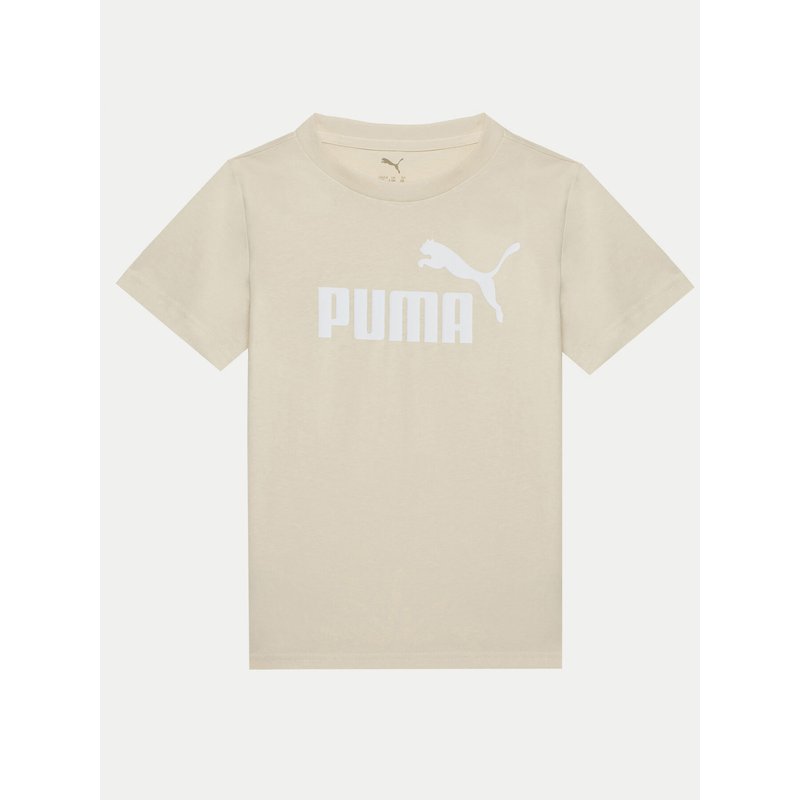 Puma T-Shirt Ess No. 1 Logo 684892 Beige Regular Fit