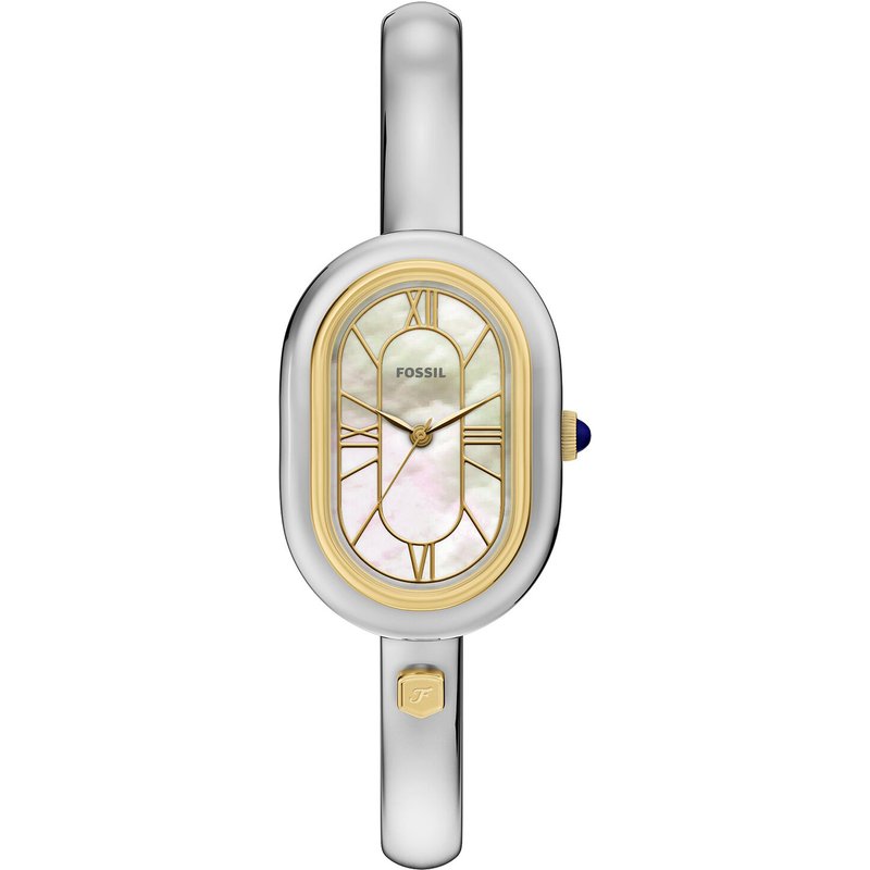 Uhr Fossil Sloan ES5455 Silberfarben