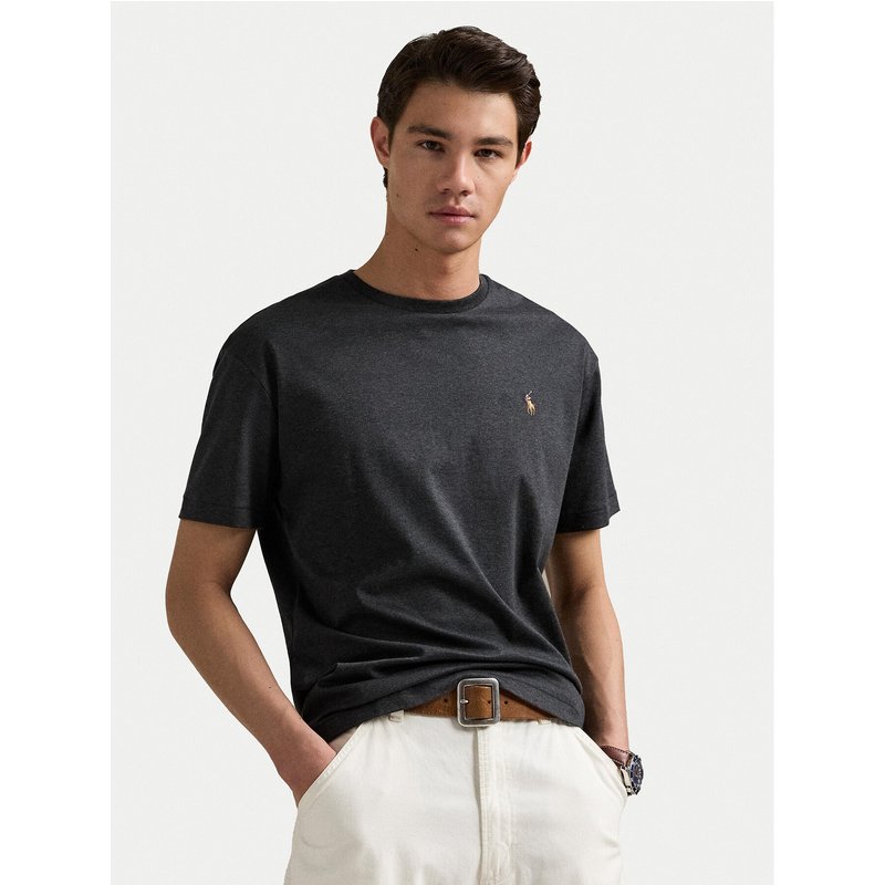 Polo Ralph Lauren T-Shirt Tsh 710740727032 Grau Slim Fit