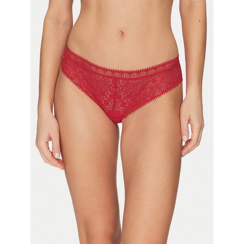 Chantelle Brazilian Damenslip Day To Night C15F90 Rot