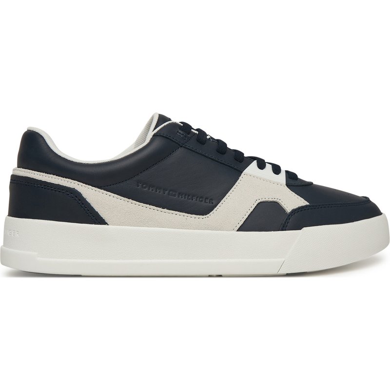 Sneakers Tommy Hilfiger Th Court Craft Mix FM0FM05654 Dunkelblau