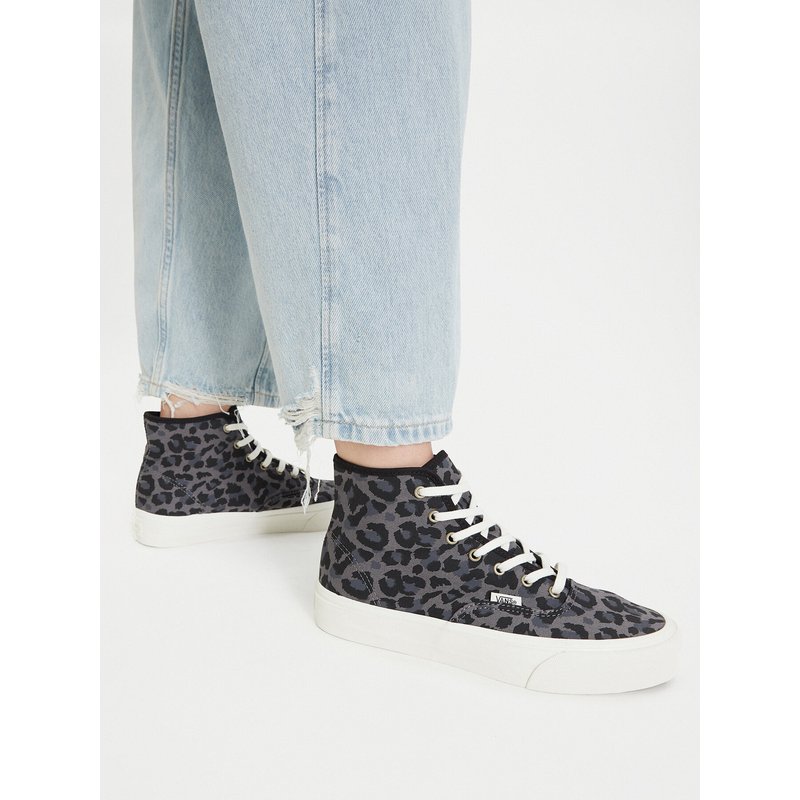 Sneakers aus Stoff Vans Authentic Hi 2.0 VN000EKKHR01 Dunkelgrau