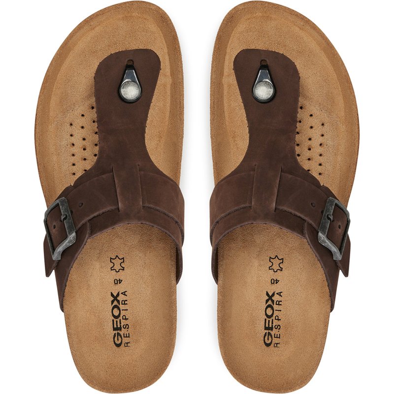 Zehentrenner Geox U Sandal Ghita D U159VD 00032 C6024 Braun