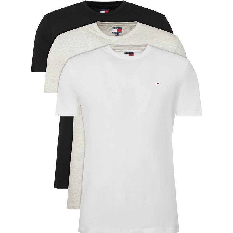 Tommy Jeans T-Shirt-Set DM0DM21579 Bunt Slim Fit