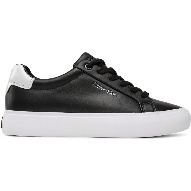Sneakers Calvin Klein Vulc Lace Up HW0HW01681 Schwarz