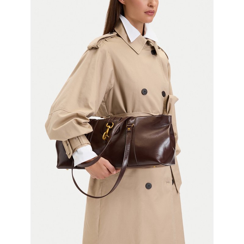 Handtasche Badura EO-LDA9523-01 Dunkelbraun