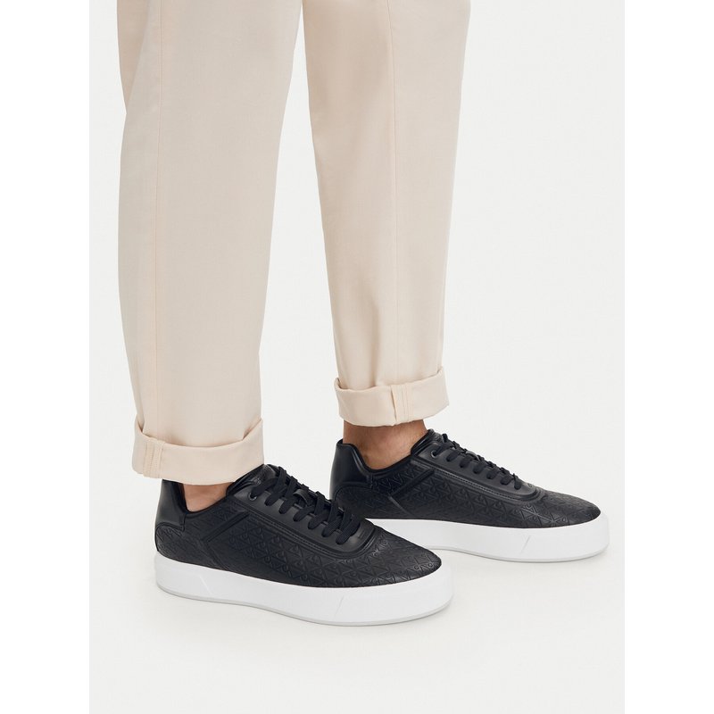 Sneakers Calvin Klein Basket Cup Oxf Lup HfHM0HM02132 Schwarz