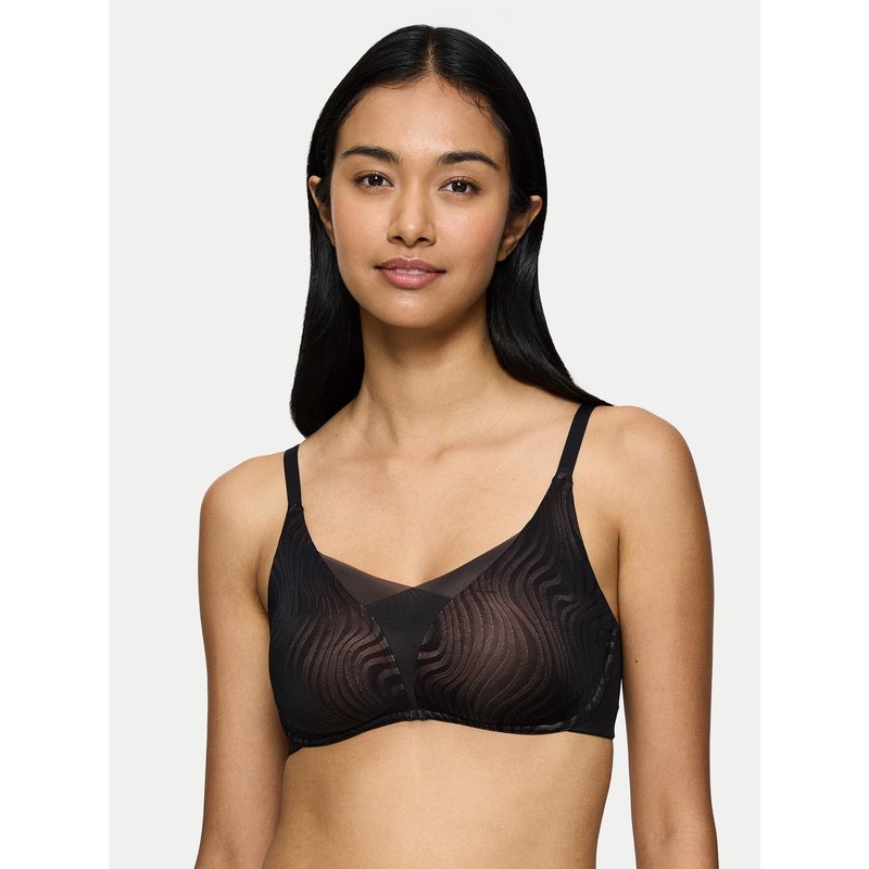 Triumph BH ohne Bügel Shape Smart Ellipse 10222278 Schwarz