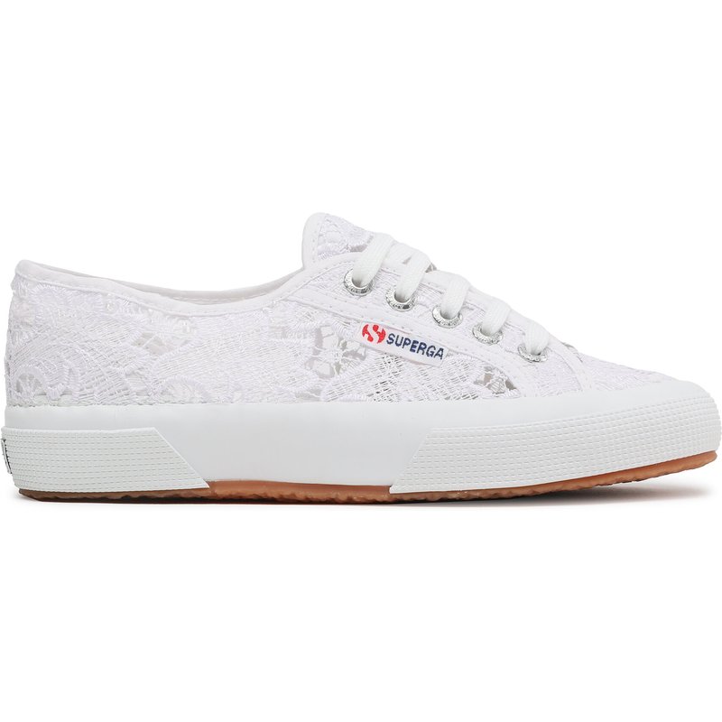 Sneakers aus Stoff Superga 2750 Macrame S81219W Weiß