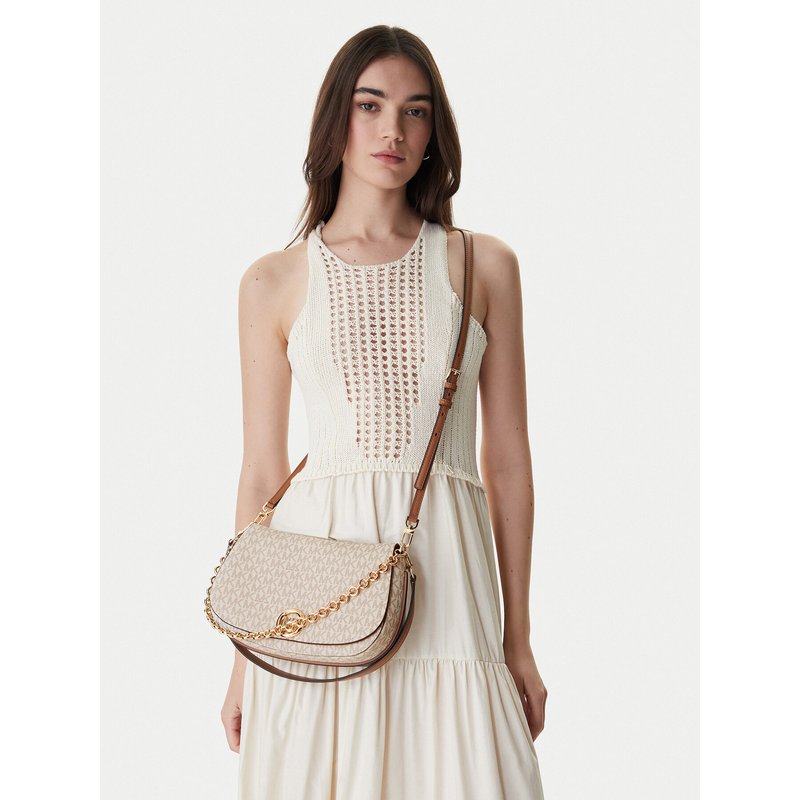 Handtasche MICHAEL Michael Kors 30R6GY5S2B Creme