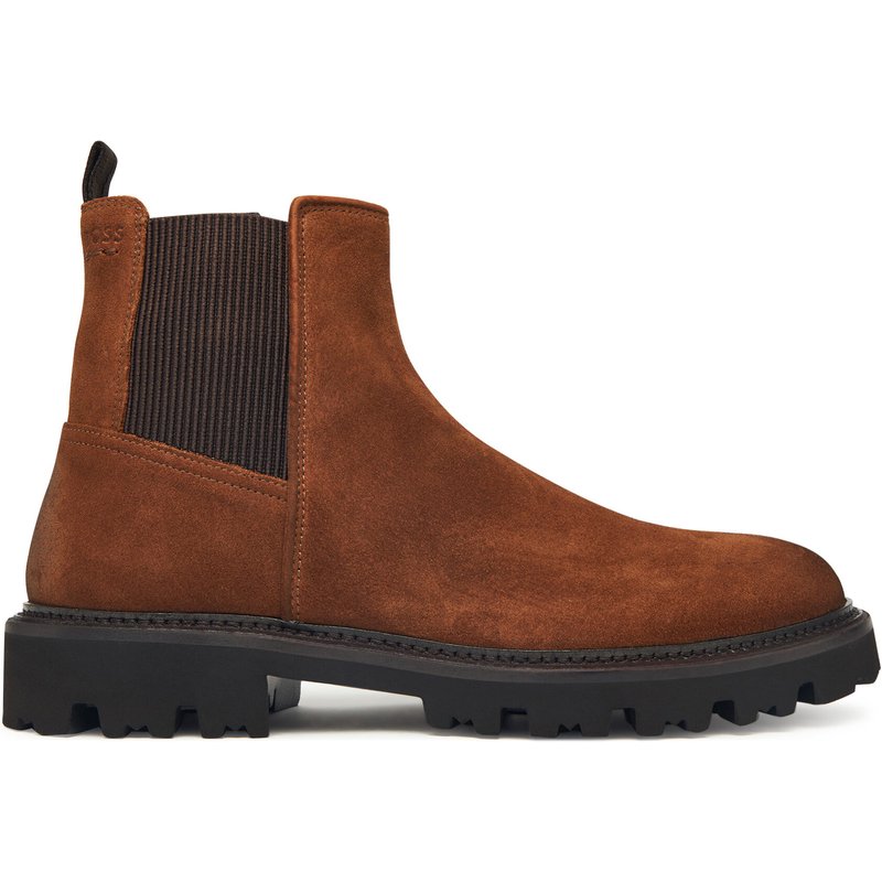 Klassische Stiefeletten BOSS Julyo 50552572 Braun