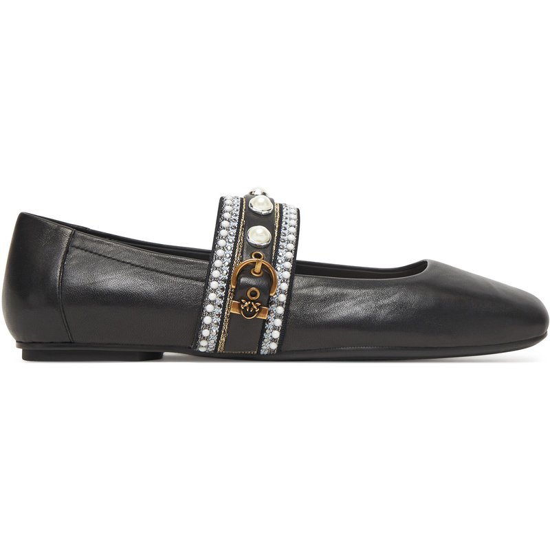 Ballerinas PINKO Max 04 SD0381P003 Schwarz