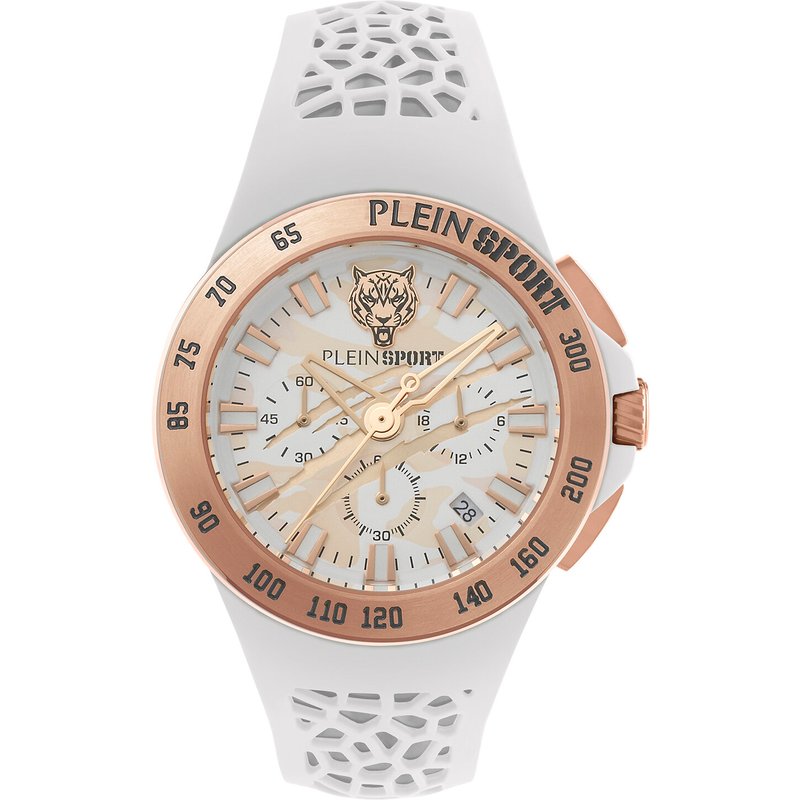 Uhr Plein Sport Thunderstorm Chrono PSABA0723 Silberfarben