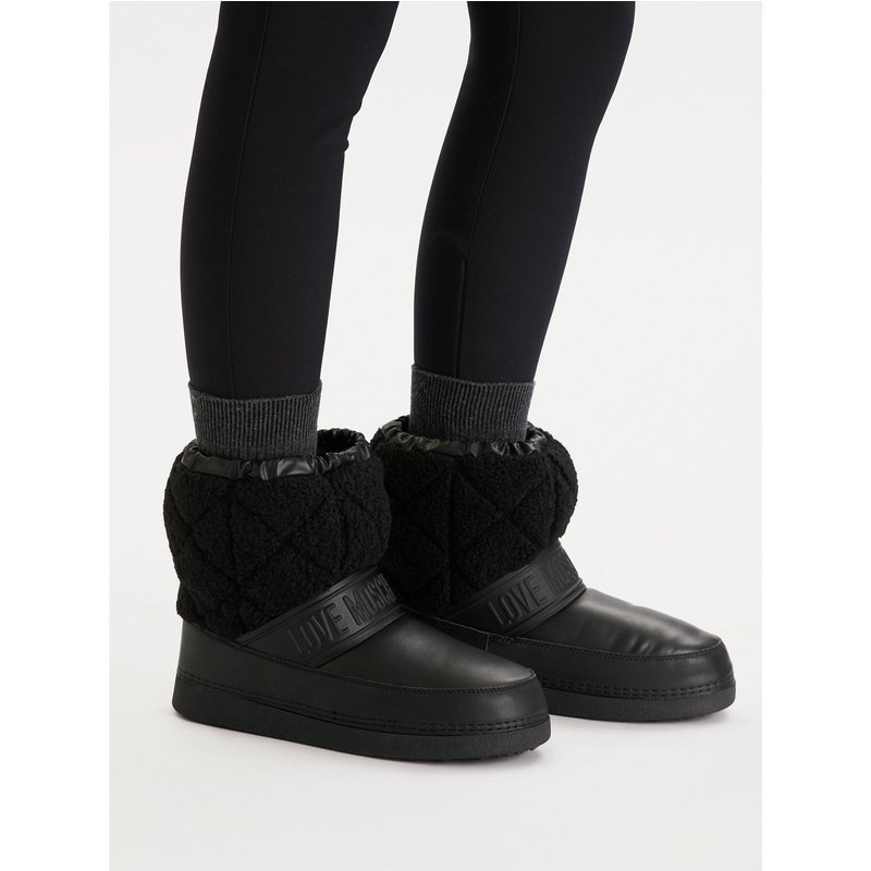 Schneeschuhe LOVE MOSCHINO JA24412G0NISJ00A Schwarz