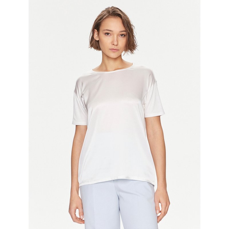 Boss T-Shirt Esandy 50457656 Écru Relaxed Fit