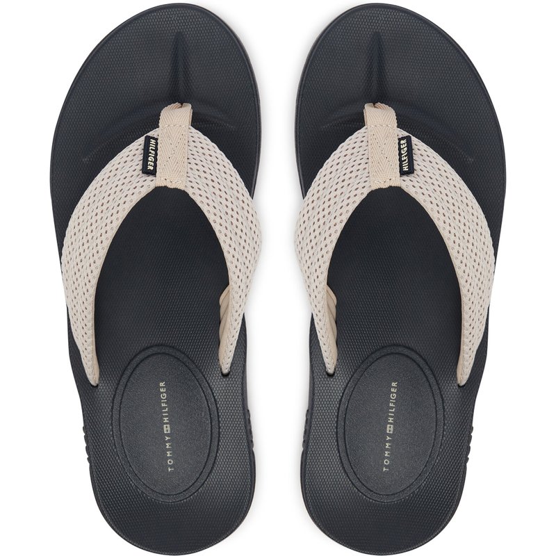 Zehentrenner Tommy Hilfiger Molded Padded Hilfiger B Sandal FM0FM05901 Grau