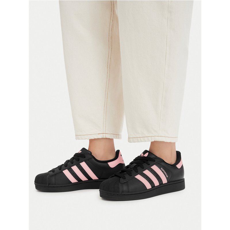 Sneakers adidas Superstar II JR9862 Schwarz