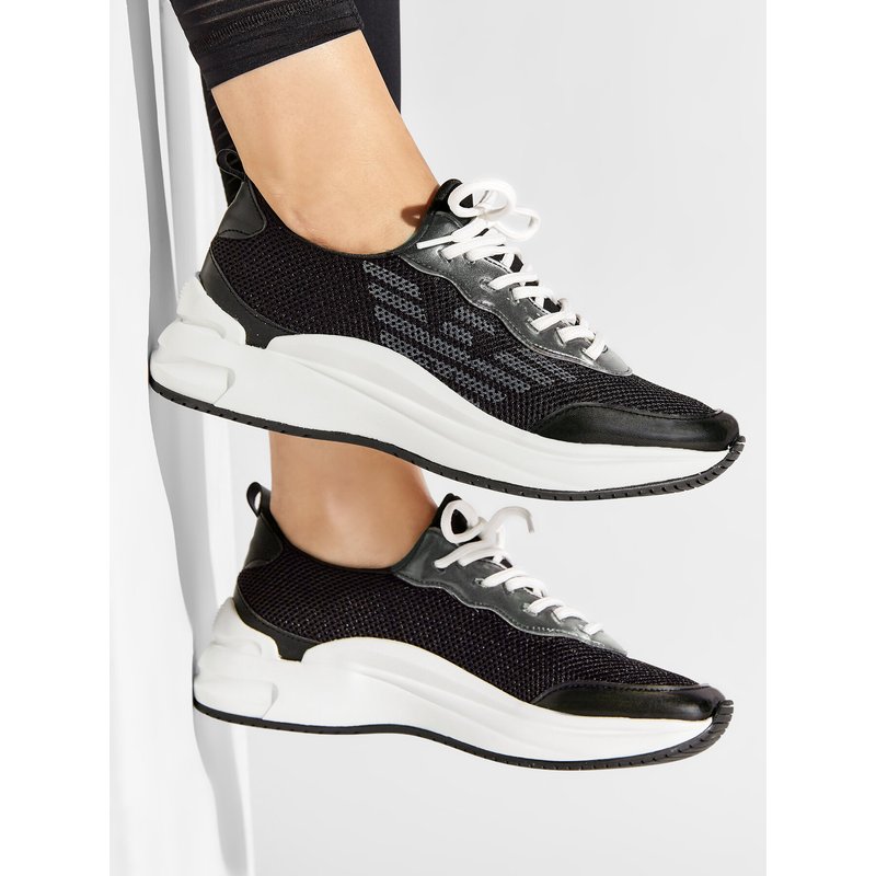 Sneakers Emporio Armani X3X156 XN276 A097 Schwarz
