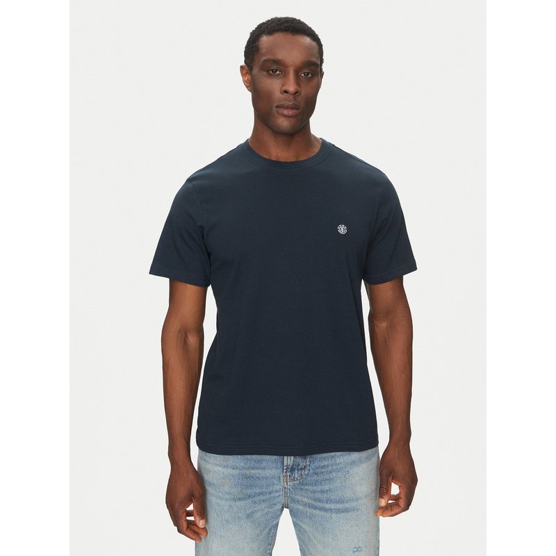 Element T-Shirt ELYKT00168 Dunkelblau Regular Fit