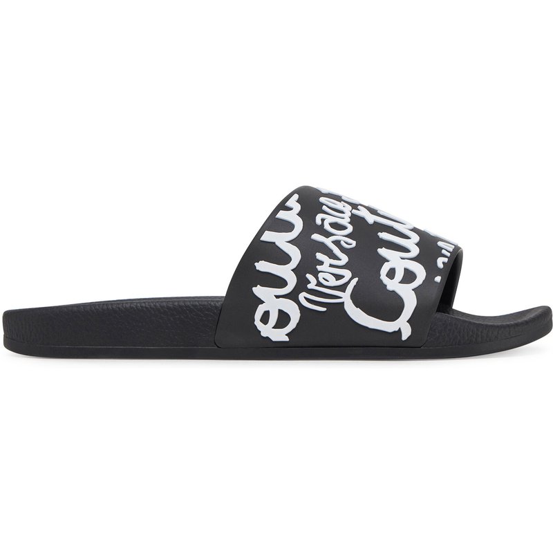 Pantoletten Versace Jeans Couture 78VA3SQ1 Schwarz