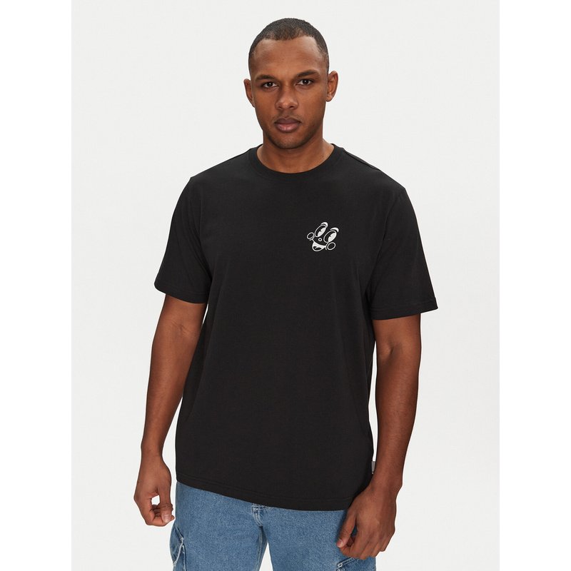 adidas T-Shirt JN7032 Schwarz Loose Fit