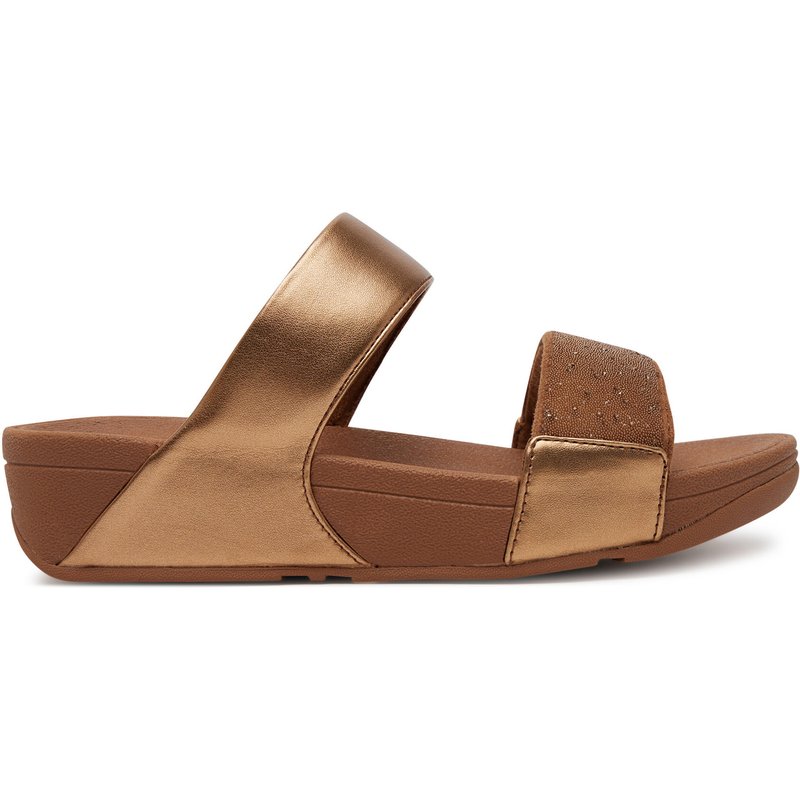 Pantoletten FitFlop GB6 A21 Braun