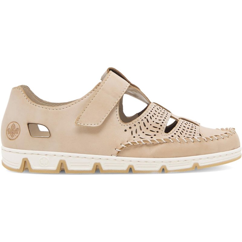 Halbschuhe Rieker 49958-61 Beige