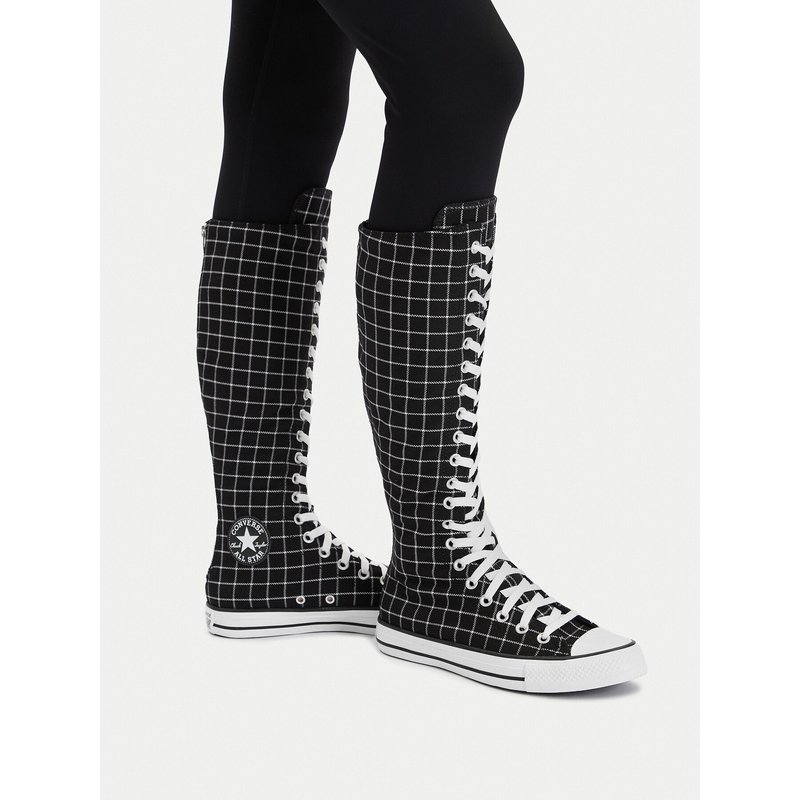 Sneakers aus Stoff Converse Chuck Taylor All Star XXHi Plaid A13019C Schwarz